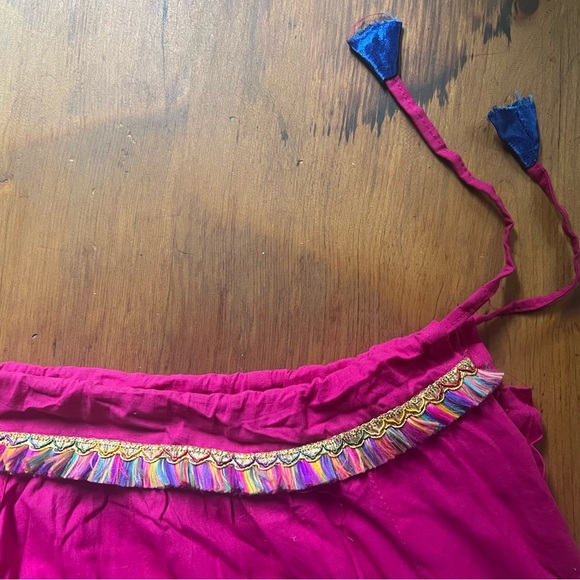 Hot Pink Lehenga with Dupatta - Picture 8 of 10